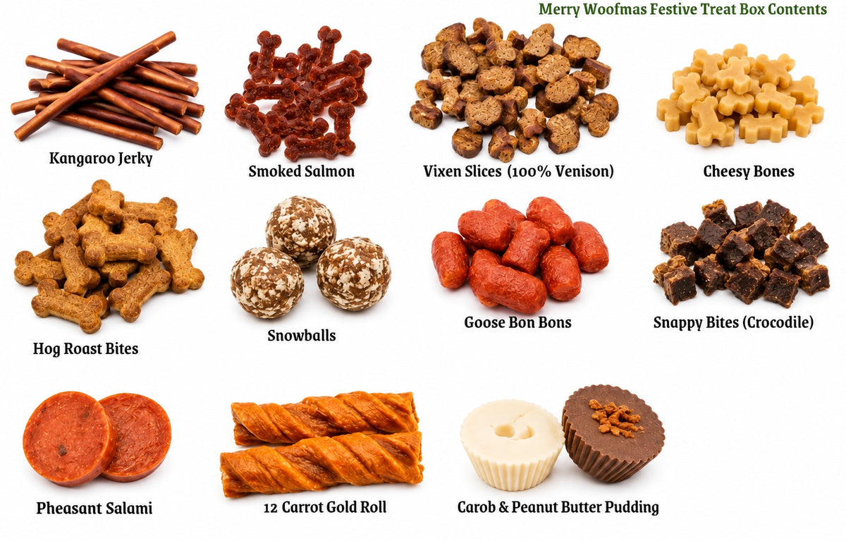 Merry Woofmas Festive Treat Selection Box