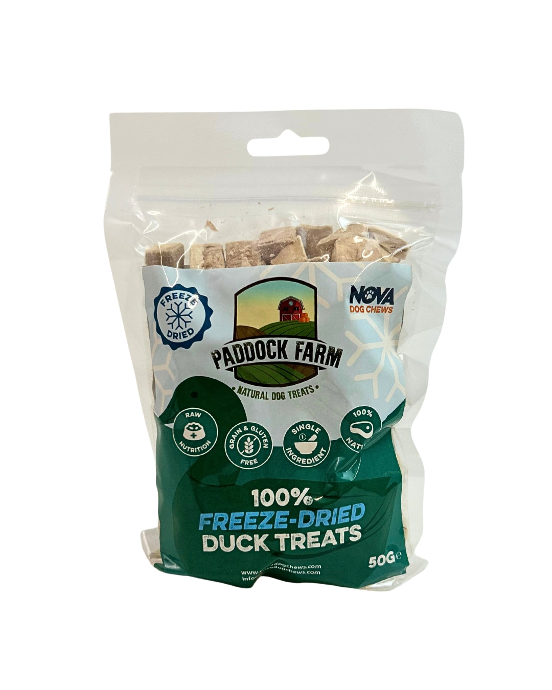 Duck freeze dried treats - 50g