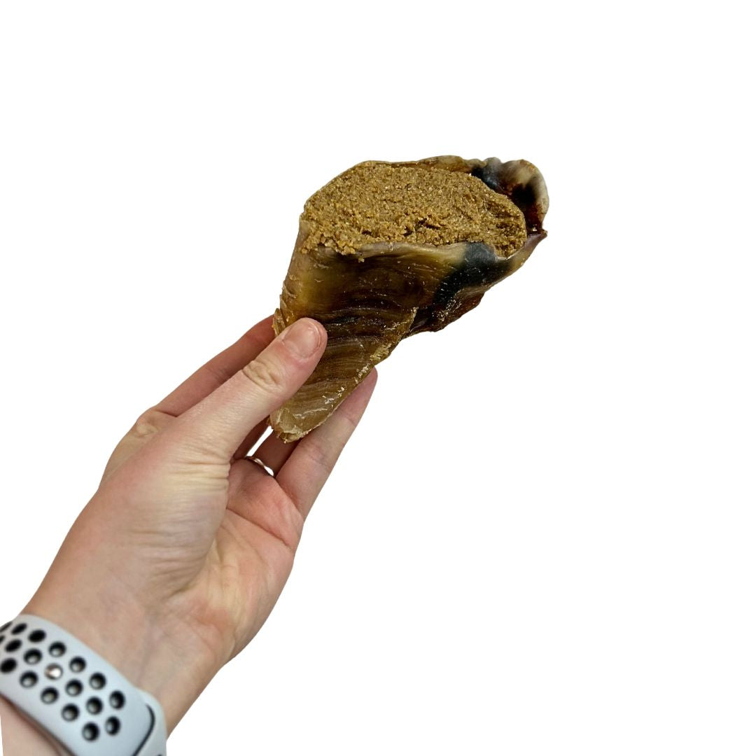 Peanut butter filled hooves