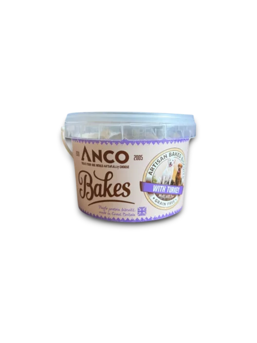 Anco bakes with turkey