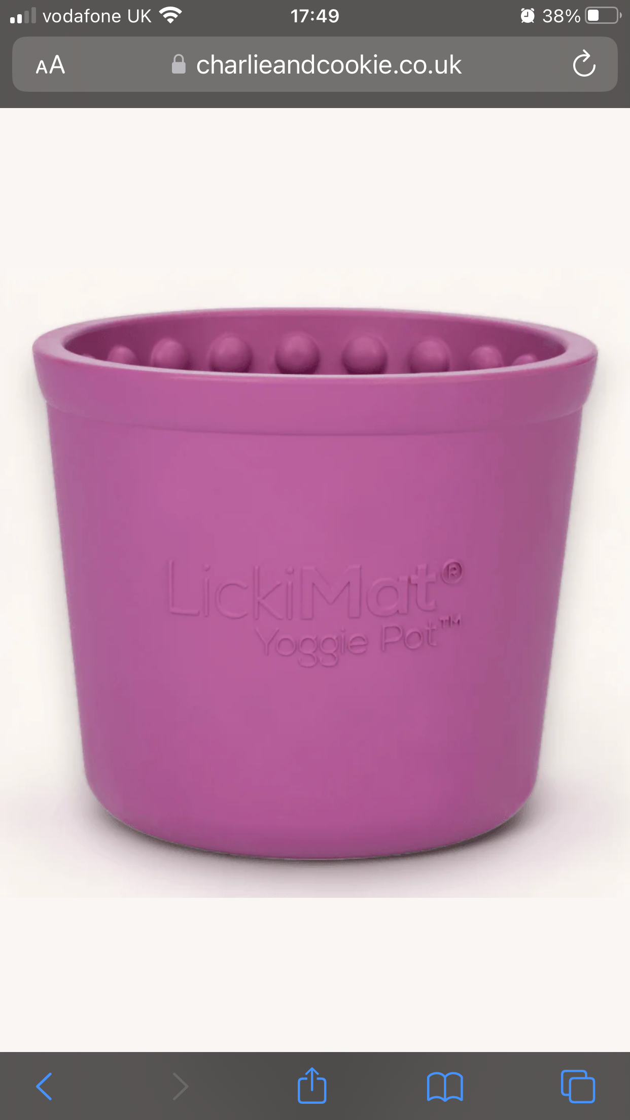 Lickimat Yoggie Pot