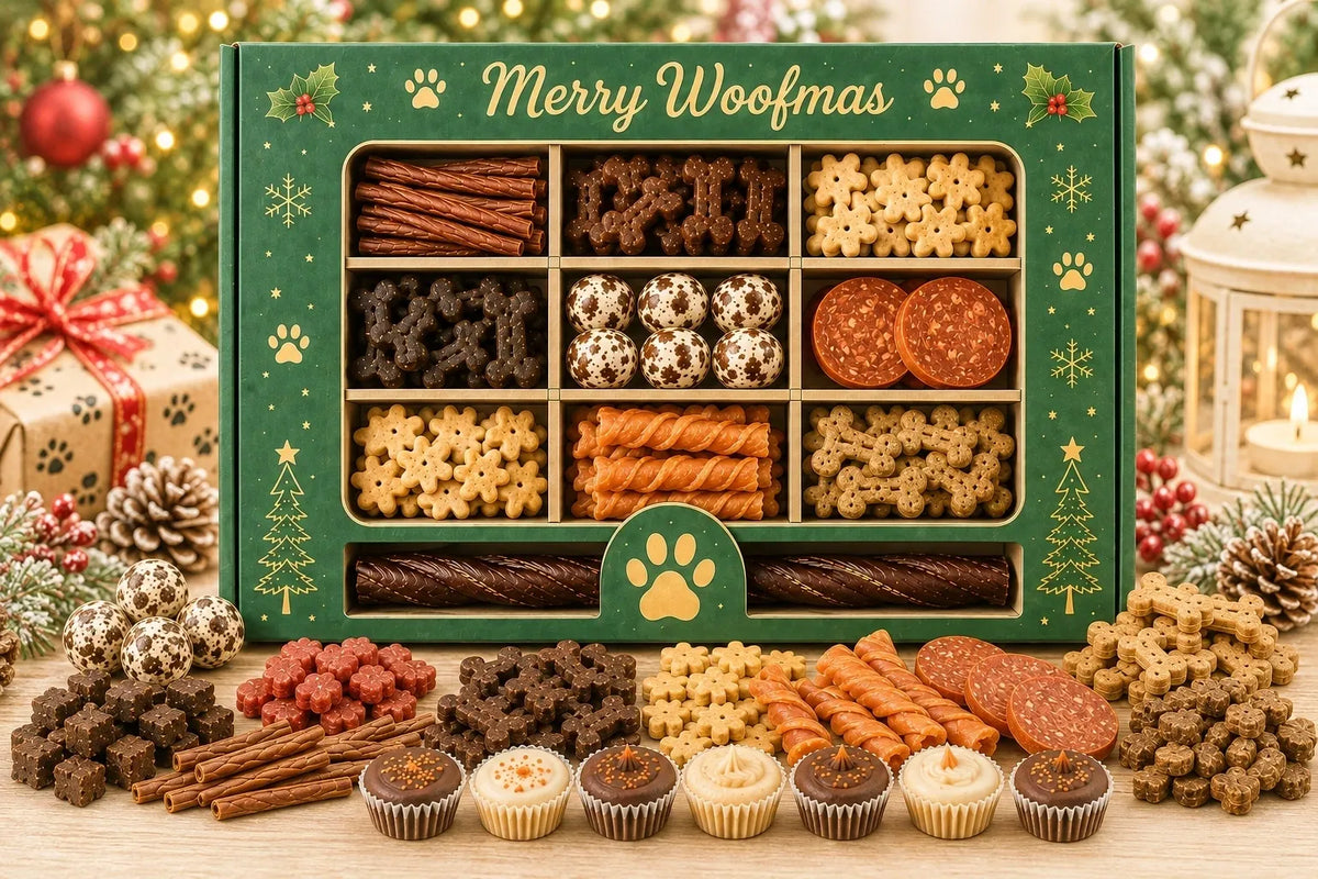 Merry Woofmas Festive Treat Selection Box