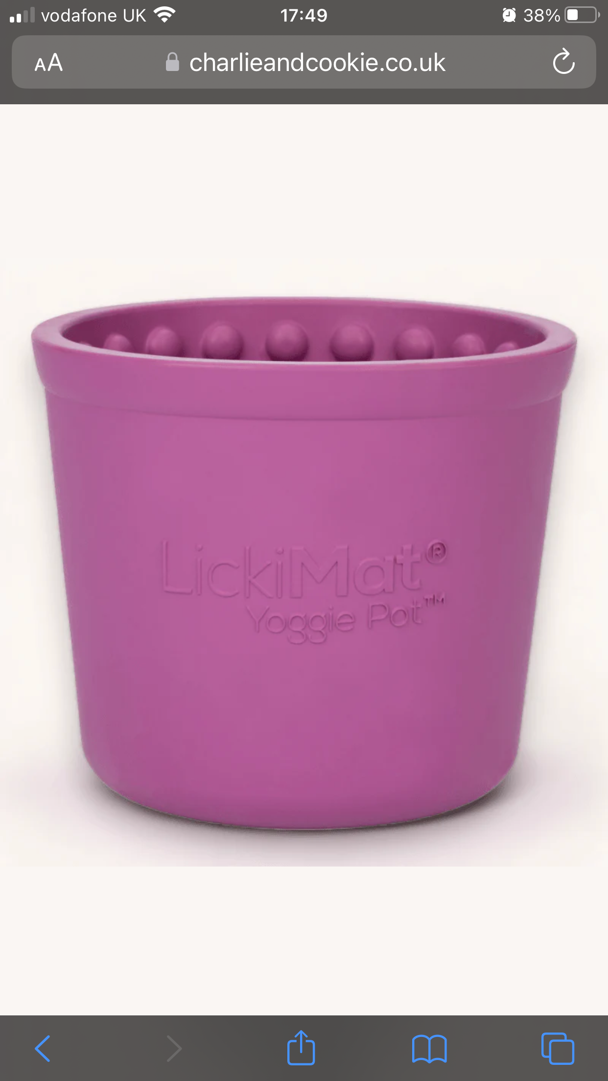 Lickimat Yoggie Pot