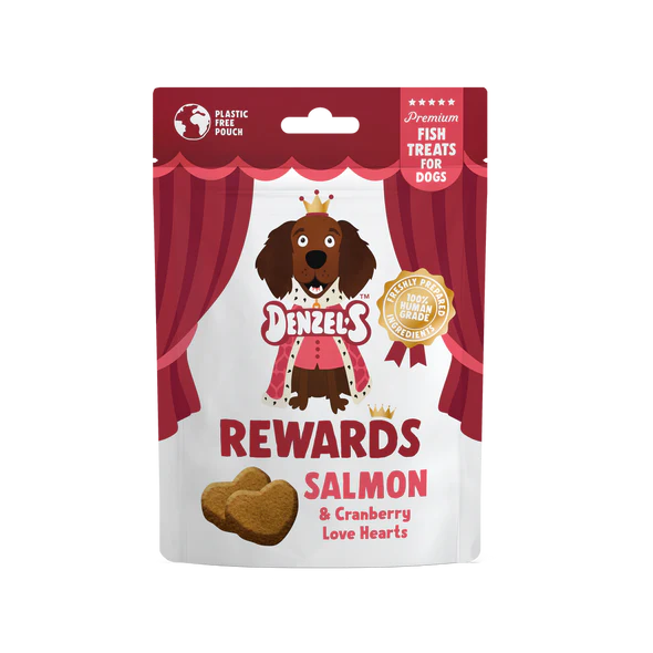 Denzel’s Salmon & Cranberry Love Heart Rewards